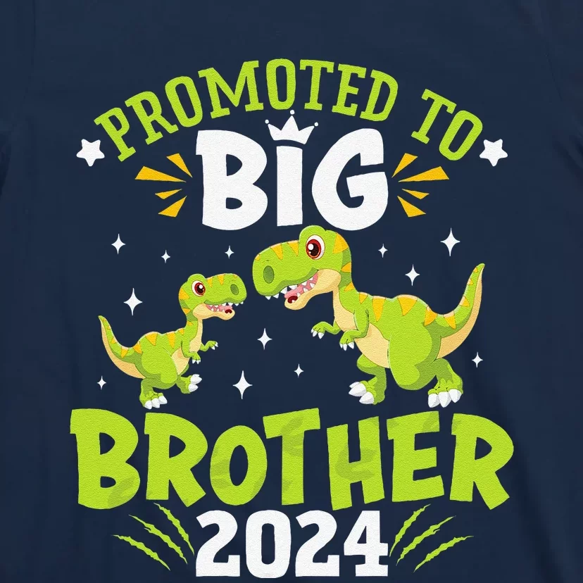 Boypromoted To Big Brother 2024 Dinosaur Trex T-Shirt