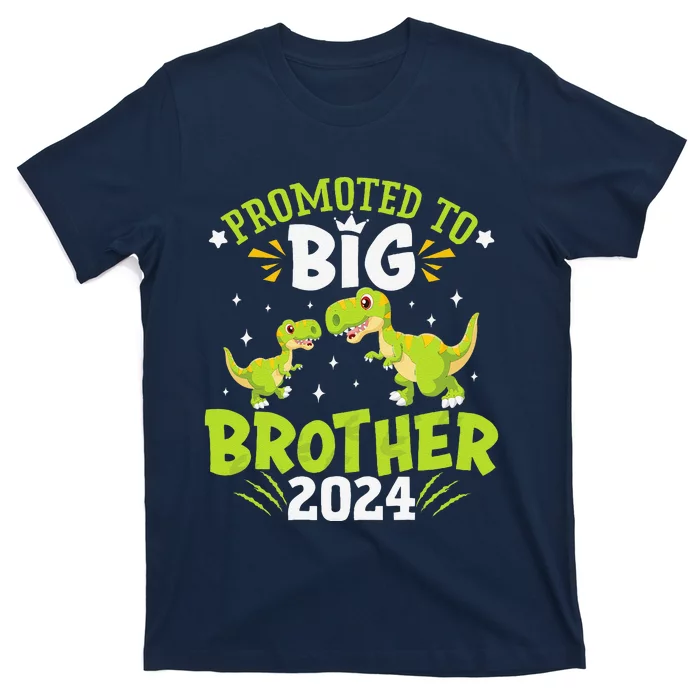 Boypromoted To Big Brother 2024 Dinosaur Trex T-Shirt