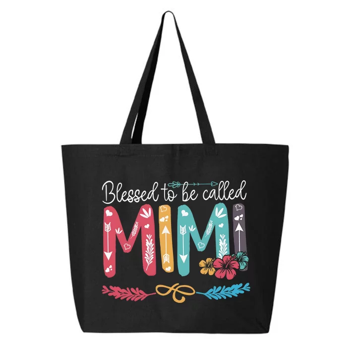 Blessed To Be Called Mimi Funny Grandma 25L Jumbo Tote