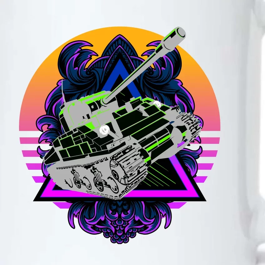 Battle Tank Black Color Changing Mug