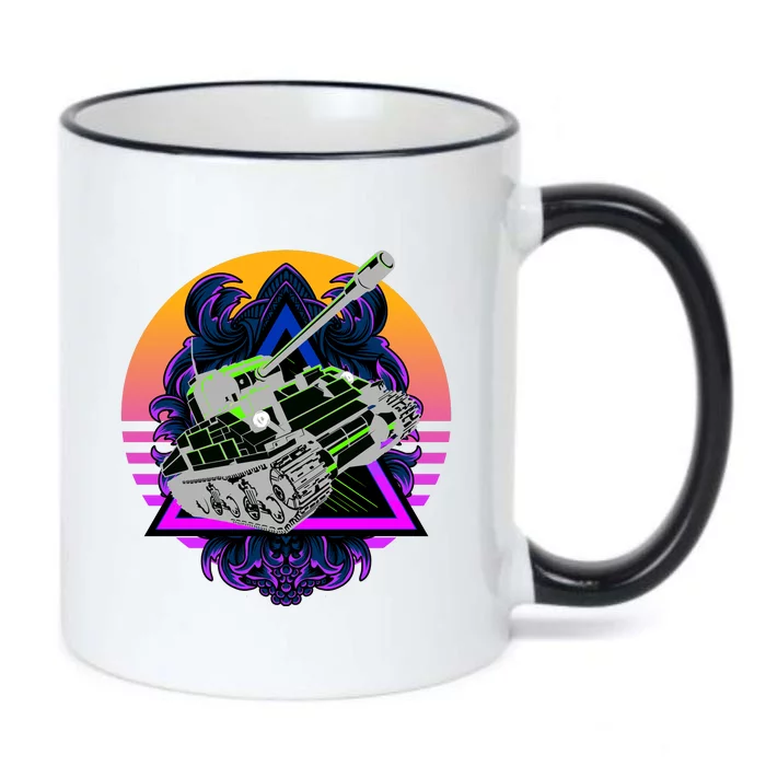 Battle Tank Black Color Changing Mug