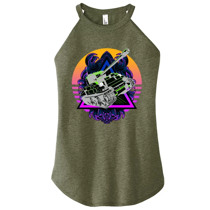 Battle Tank Women’s Perfect Tri Rocker Tank