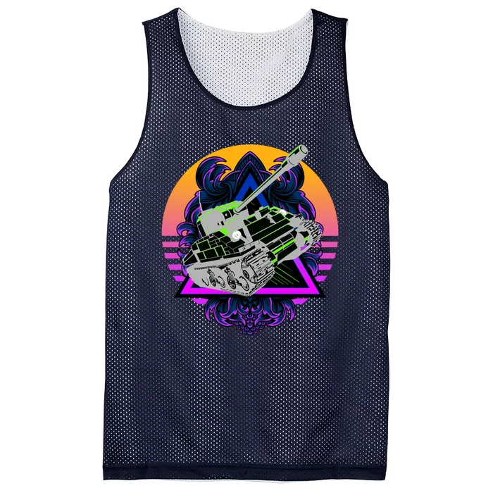 Battle Tank Mesh Reversible Basketball Jersey Tank