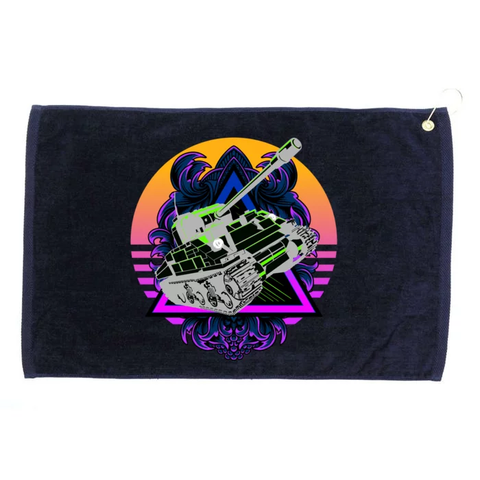 Battle Tank Grommeted Golf Towel