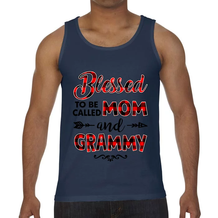 Blessed To Be Called Mom And Grammy Gift Comfort Colors® Tank Top