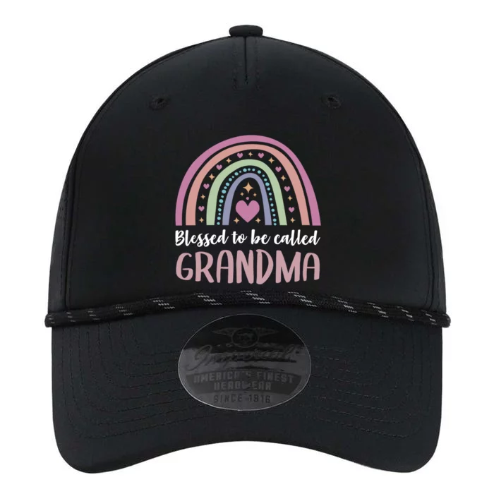 Blessed To Be Called Grandma Mothers Day Grandma Meaningful Gift Performance The Dyno Cap