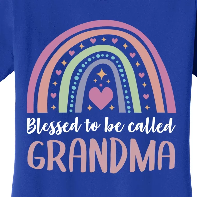 Blessed To Be Called Grandma Mothers Day Grandma Meaningful Gift Women's T-Shirt