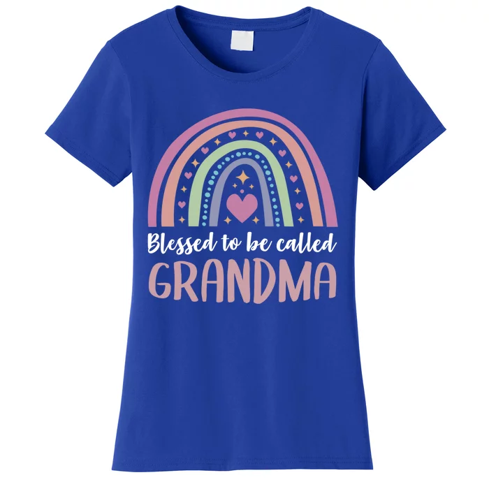 Blessed To Be Called Grandma Mothers Day Grandma Meaningful Gift Women's T-Shirt