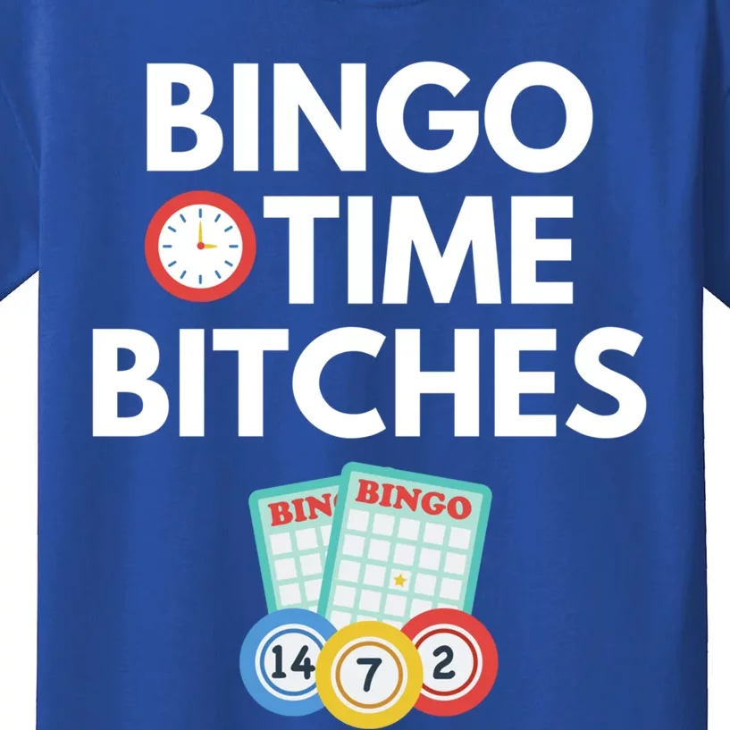 Bingo Time Bitches Funny Bingo Player Game Lover Gift Humor Cute Gift Kids T-Shirt