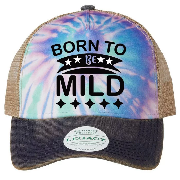 Born To Be Mild Legacy Tie Dye Trucker Hat