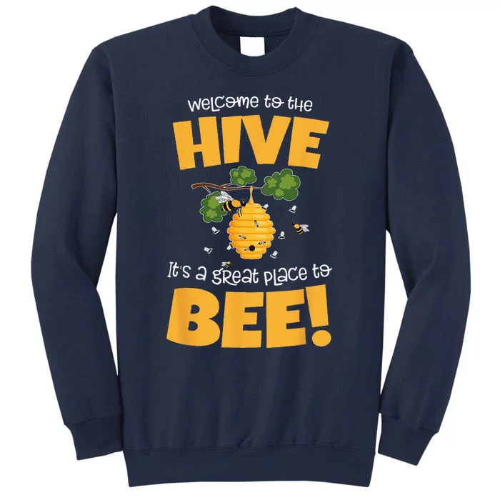 Bee Theme Back To School For Teachers Welcome To The Hive Sweatshirt