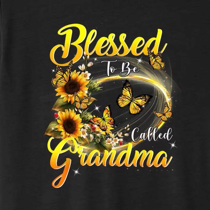 Blessed To Be Called Grandma Tee Sunflower ChromaSoft Performance T-Shirt