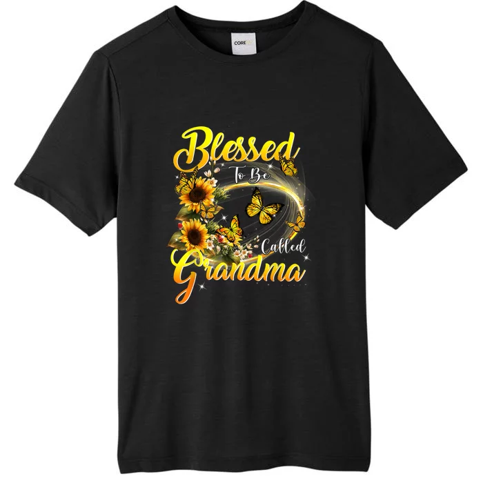 Blessed To Be Called Grandma Tee Sunflower ChromaSoft Performance T-Shirt