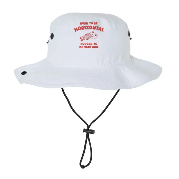 Born To Be Horizontal Forced To Be Vertical Nape Addict Legacy Cool Fit Booney Bucket Hat