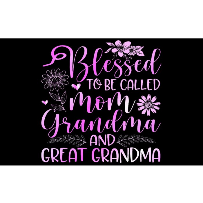 Blessed To Be Called Mom Grandma Bumper Sticker