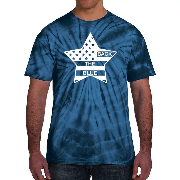 Back The Blue Tie-Dye T-Shirt