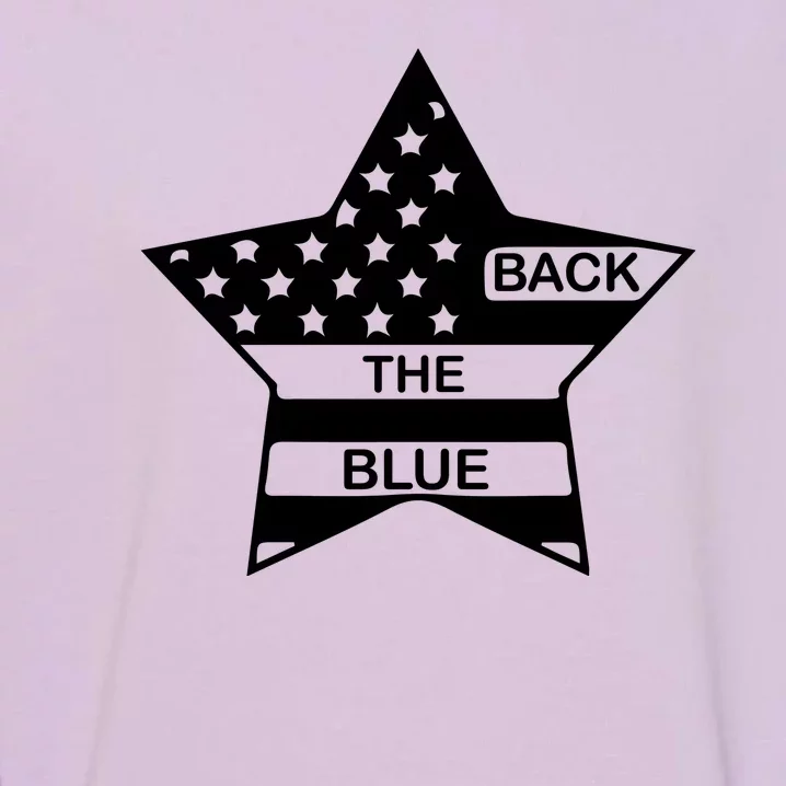 Back The Blue Garment-Dyed Sweatshirt