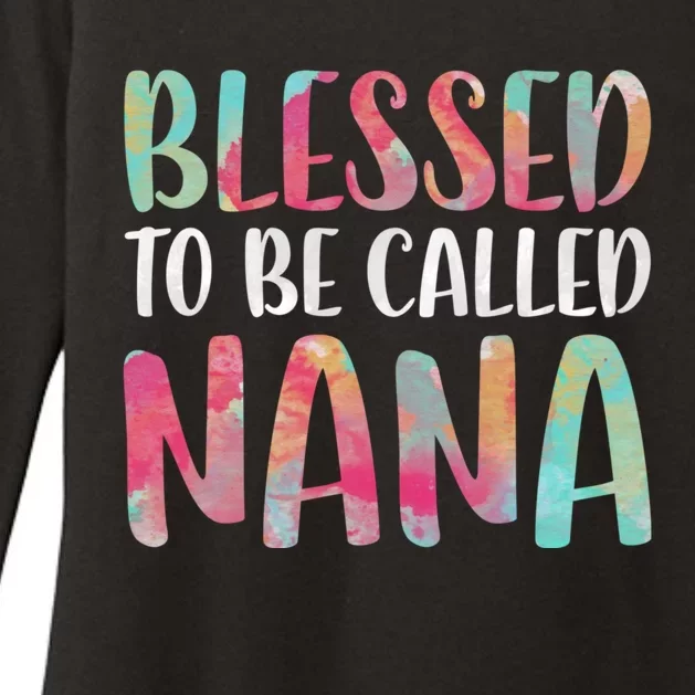 Blessed To Be Called Nana MotherS Day Womens CVC Long Sleeve Shirt