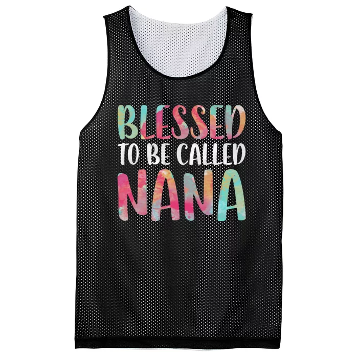 Blessed To Be Called Nana MotherS Day Mesh Reversible Basketball Jersey Tank