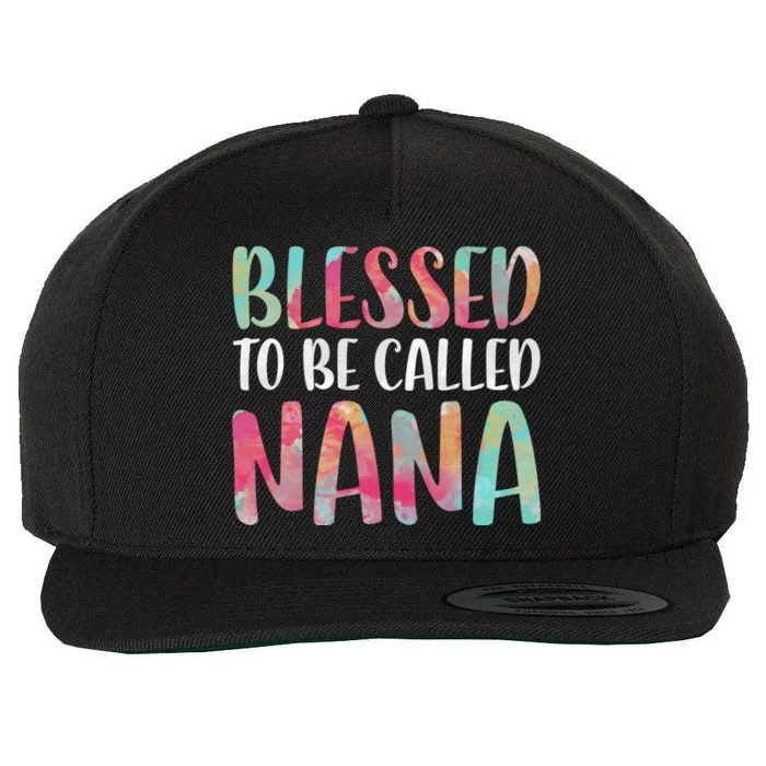 Blessed To Be Called Nana MotherS Day Wool Snapback Cap