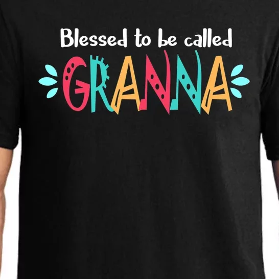 Blessed To Be Called Granna Mothers Day Pajama Set