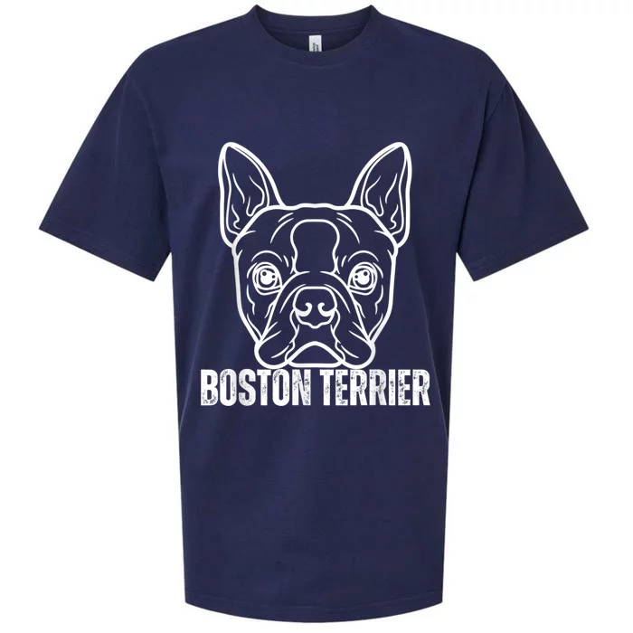 Boston Terrier Sueded Cloud Jersey T-Shirt