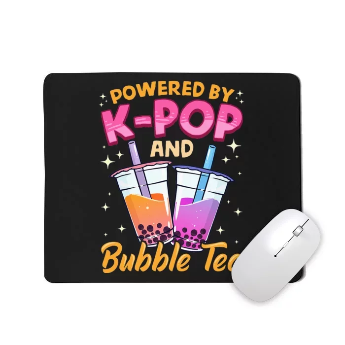 Bubble Tea Boba K POP Music Lover Korean Milk Anime Gift Mousepad