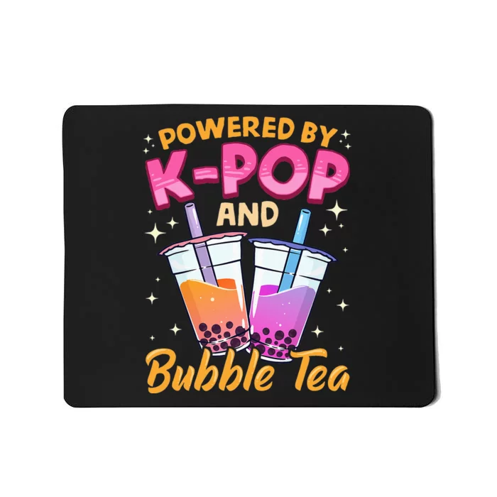 Bubble Tea Boba K POP Music Lover Korean Milk Anime Gift Mousepad