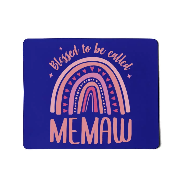 Blessed To Be Called Memaw Idea Mothers Day Memaw Meaningful Gift Mousepad