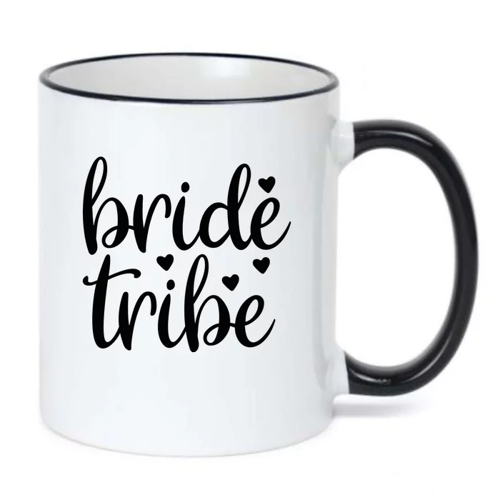 Bride Tribe Black Color Changing Mug