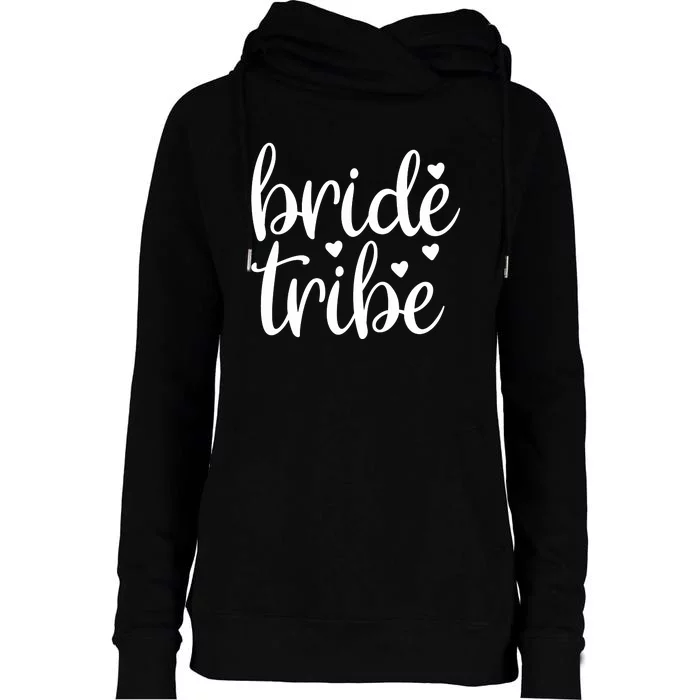 Bride Tribe Womens Funnel Neck Pullover Hood