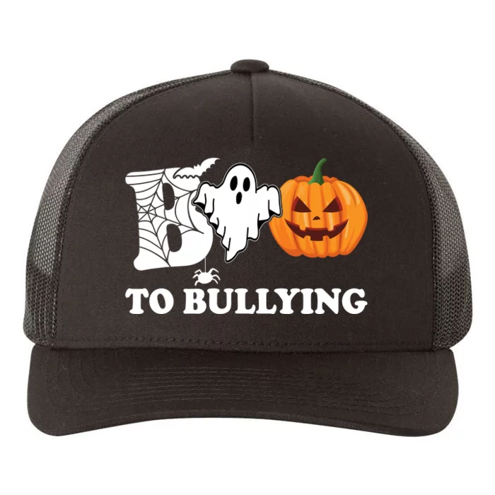 Boo To Bullying Ghost Anti Bully Unity Day Yupoong Adult 5-Panel Trucker Hat