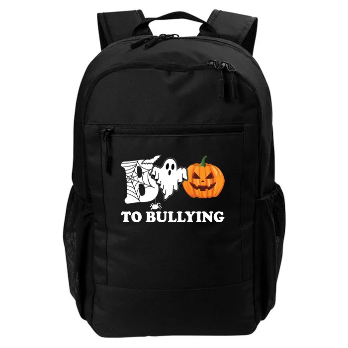 Boo To Bullying Ghost Anti Bully Unity Day Daily Commute Backpack