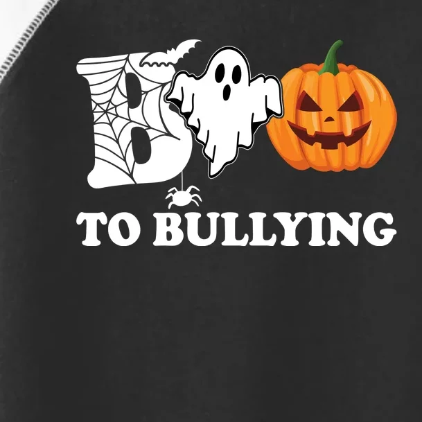 Boo To Bullying Ghost Anti Bully Unity Day Toddler Fine Jersey T-Shirt