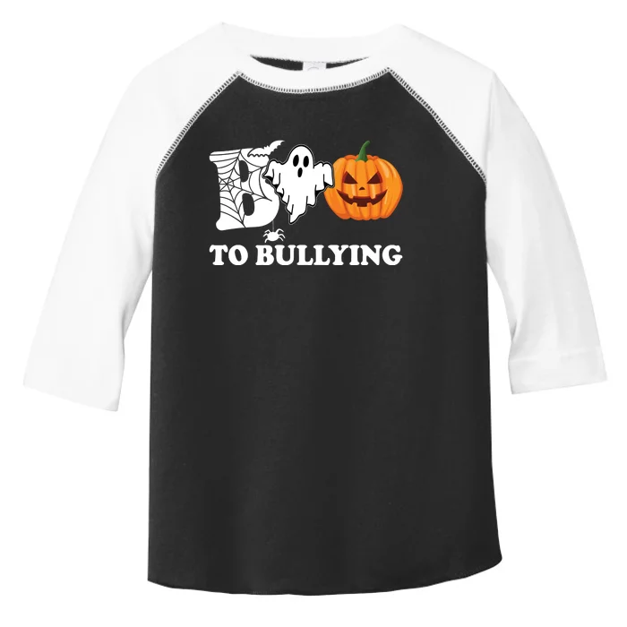 Boo To Bullying Ghost Anti Bully Unity Day Toddler Fine Jersey T-Shirt