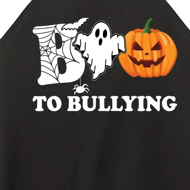 Boo To Bullying Ghost Anti Bully Unity Day Women’s Perfect Tri Rocker Tank