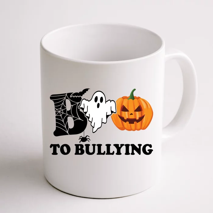 Boo To Bullying Ghost Anti Bully Unity Day Front & Back Coffee Mug
