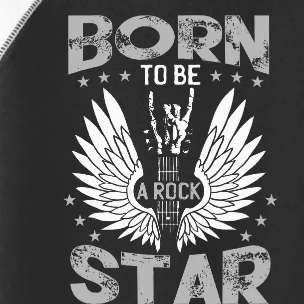 Born To Be A Rock Star Toddler Fine Jersey T-Shirt