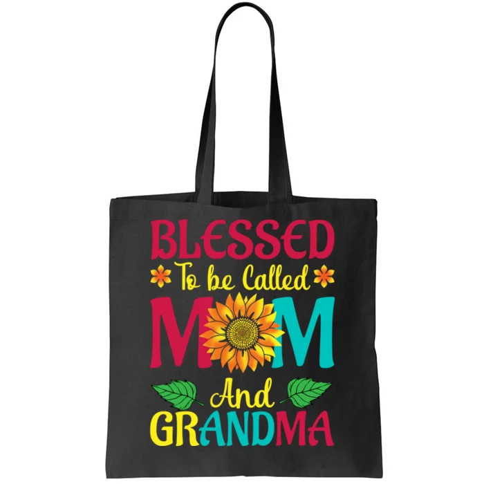 Blessed To Be Called Mom Grandma Great Grandma MotherS Tote Bag