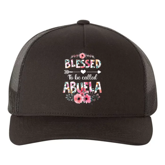 Blessed To Be Called Abuela Funny Abuela Mothers Day Yupoong Adult 5-Panel Trucker Hat