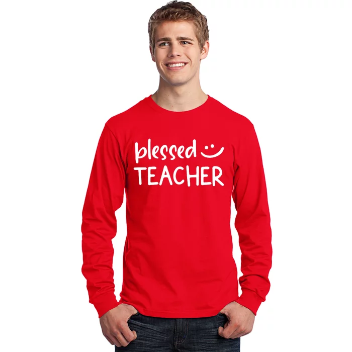 Blessed Teacher Long Sleeve Shirt