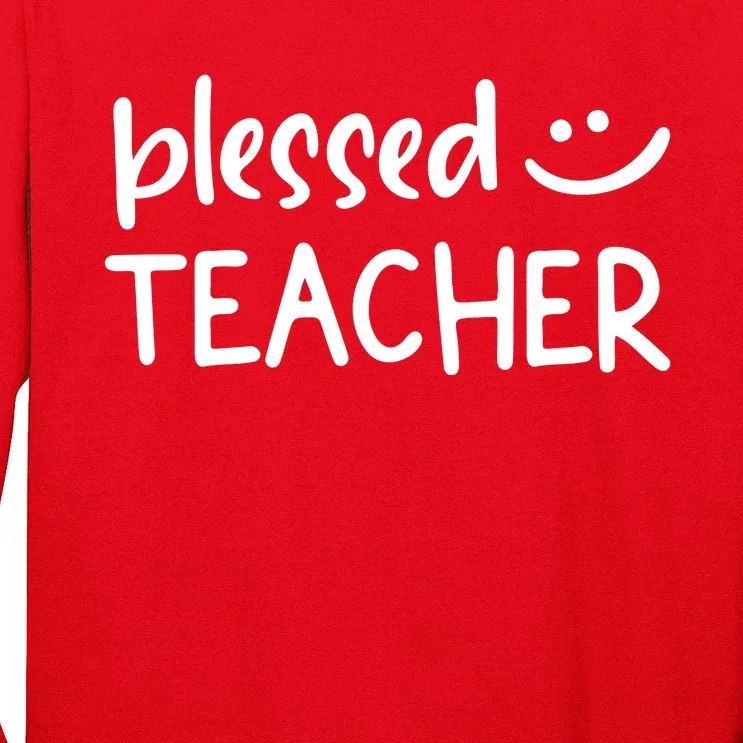 Blessed Teacher Long Sleeve Shirt