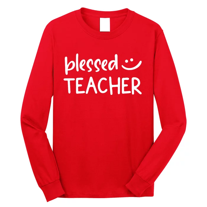 Blessed Teacher Long Sleeve Shirt