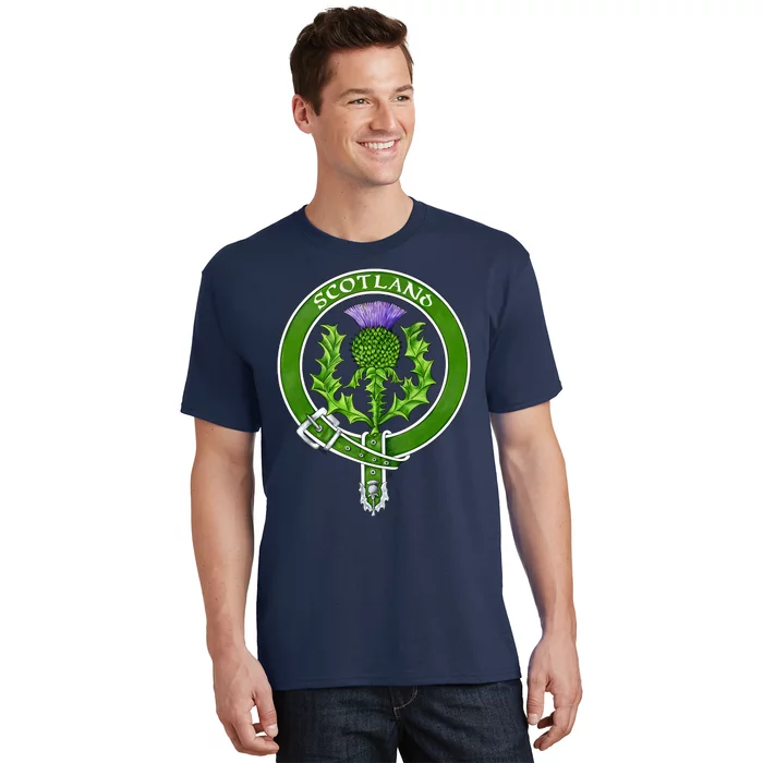 Belted Thistle Badge Of Scotland T-Shirt