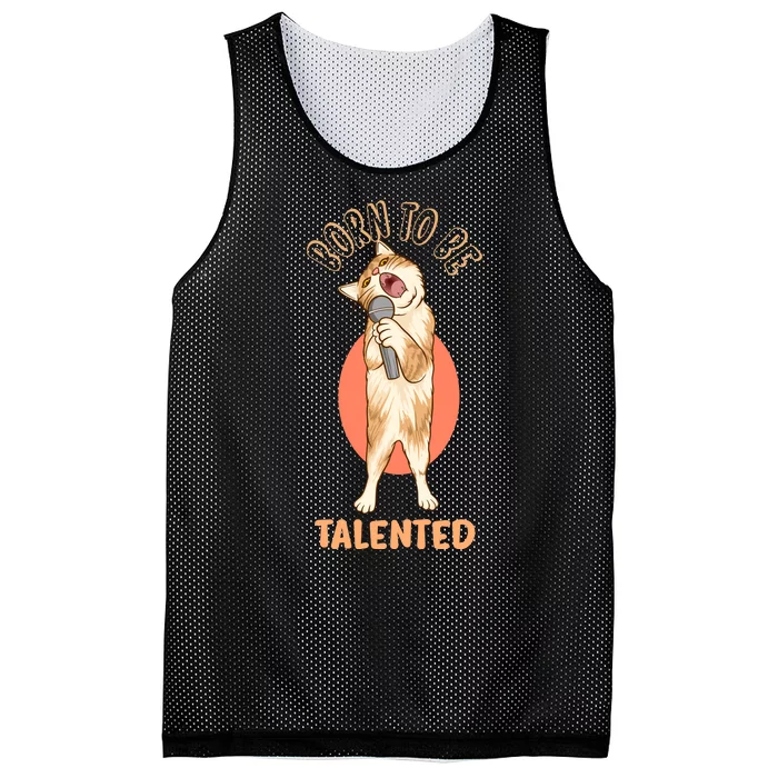 Born To Be Talented Mesh Reversible Basketball Jersey Tank