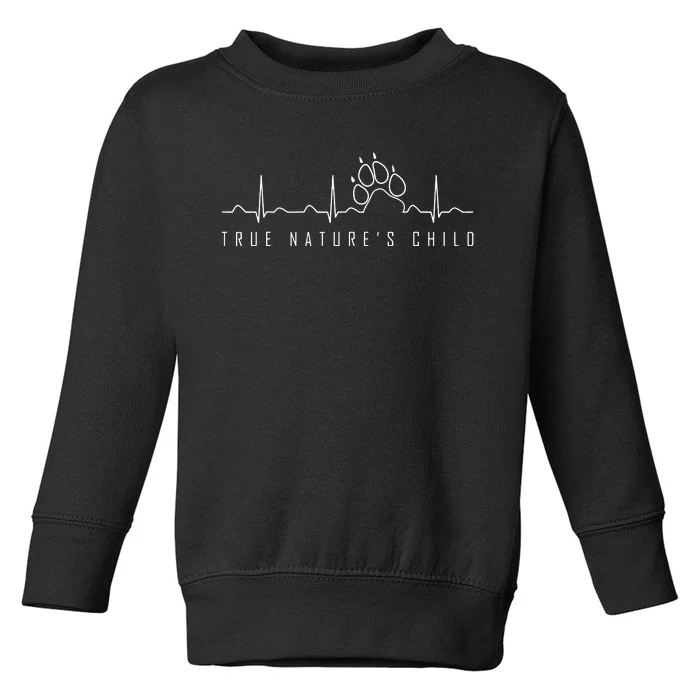 Born To Be Wild Toddler Sweatshirt