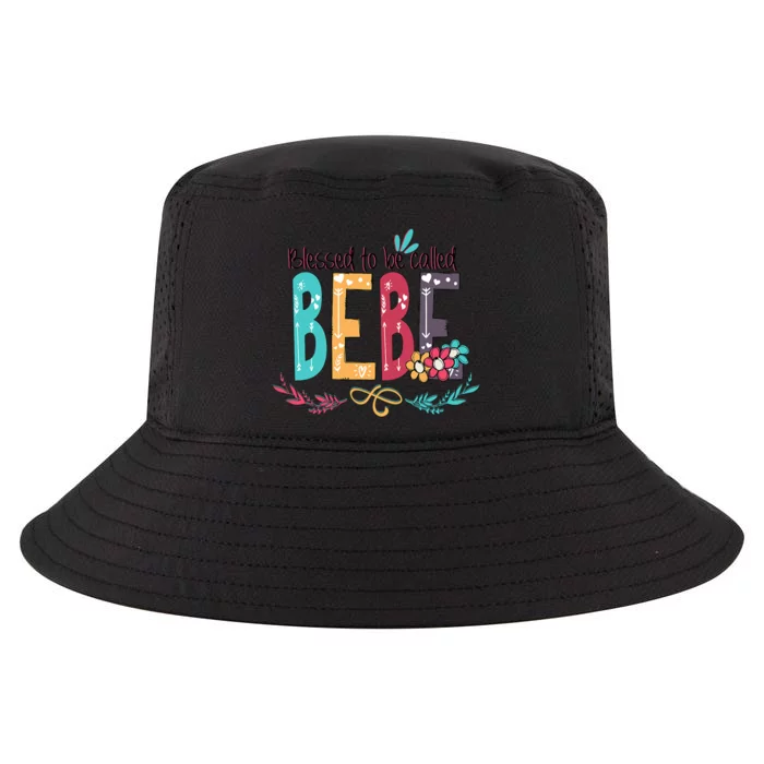 Blessed To Be Called Bebe Colorful Grandma Cool Comfort Performance Bucket Hat