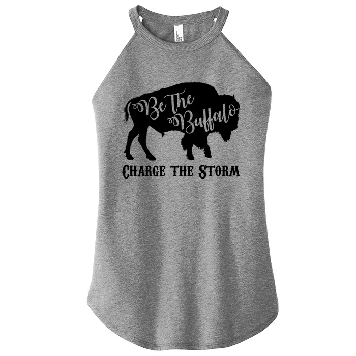 Be The Buffalo Charge The Storm Women’s Perfect Tri Rocker Tank