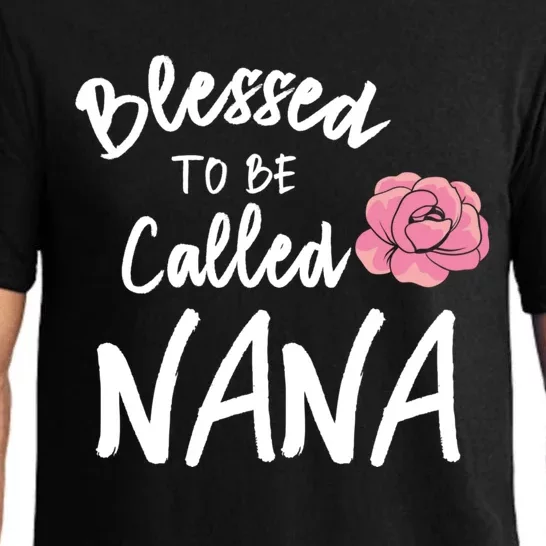 Blessed To Be Called Nana Gift From Grandson To Grandma MotherS Day Pajama Set