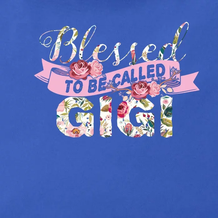 Blessed To Be Called Gigi Gift Best Grandmom Ever Gift Zip Tote Bag